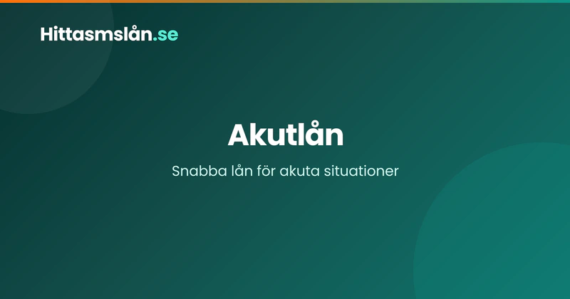 Akutlån