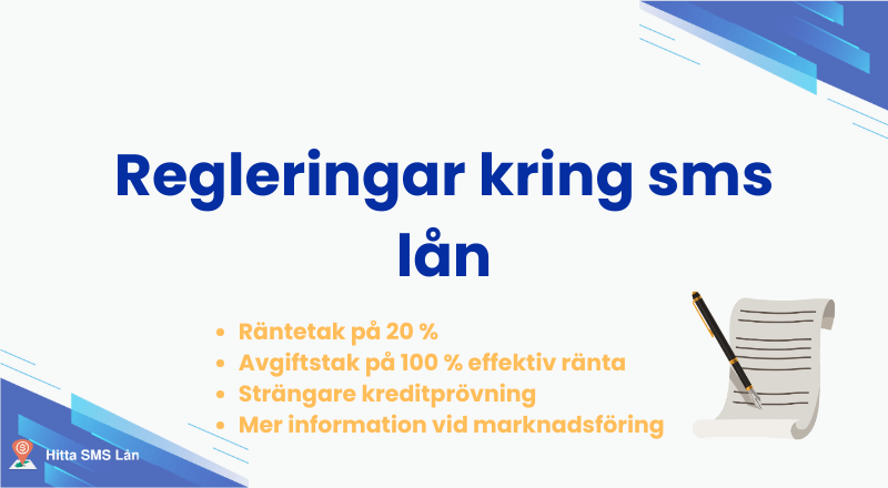 Regleringar kring sms lån